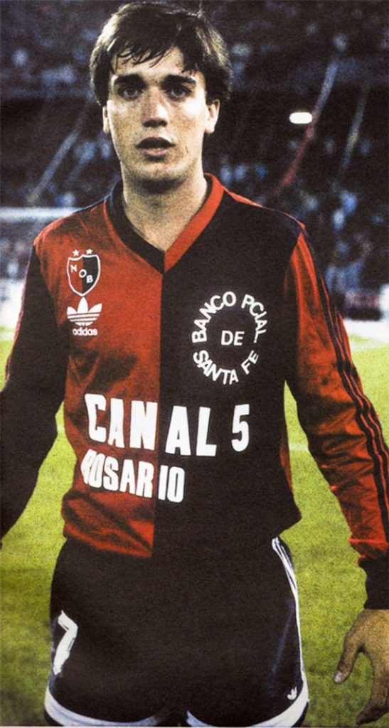 Image of Gabriel Batistuta at Newell's Old Boys club