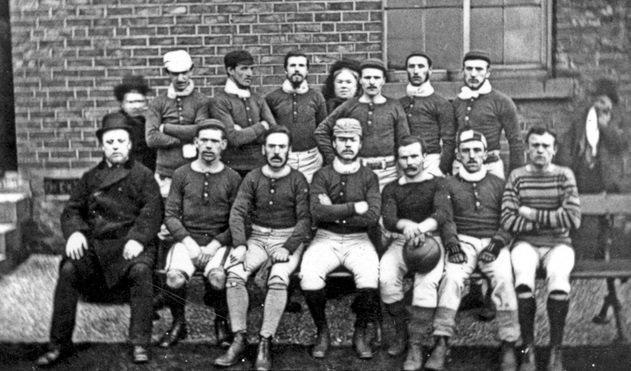 The World's First Football Club players